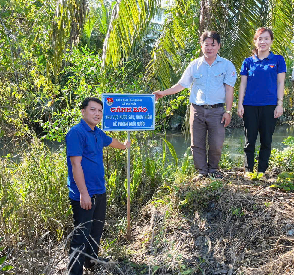 HỘI ĐỒNG ĐỘI HUYỆN CẦU KÈ THỰC HIỆN MÔ HÌNH “PHÒNG, CHỐNG ĐUỐI NƯỚC” NĂM HỌC 2024 – 2025